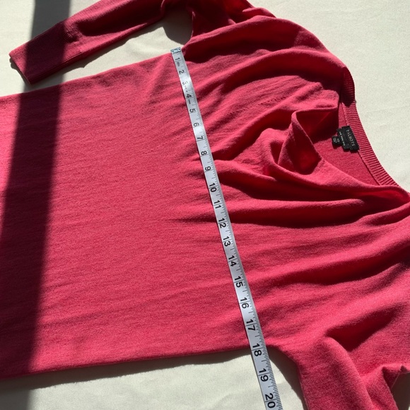 Talbots pure merino wool pink sweater XS - Picture 8 of 13
